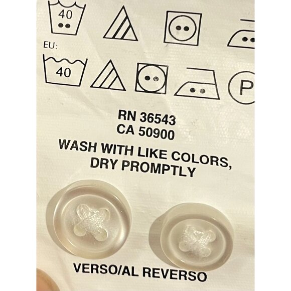 Tommy Hilfiger Mens XL Blue Regular Fit Stretch Button-Down Shirt 17-17.5 34/35 - Picture 11 of 12